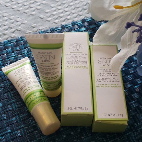 Mary Kay Satin Lips Set Scrub Balm Shae Butter - Picture 2 of 5